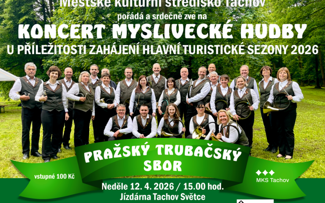 Pražský trubačský sbor – neděle 12. duben 2026 od 15.00 – Jízdárna Světce