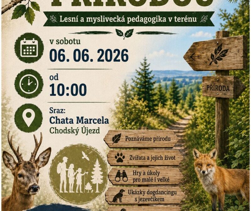 STEZKA PŘÍRODOU 06.06.2026 – Chodský Újezd