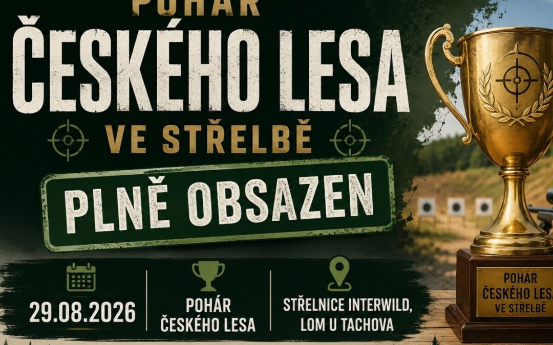 Pohár Českého lesa  ve střelbě – plně obsazen